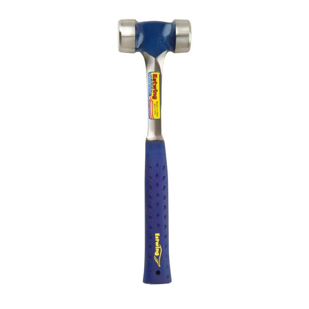 Estwing E3-40L 40 Oz. X 14 In. Double Head Smooth Face Blue Shock Reduction Grip Solid Steel Lineman 1