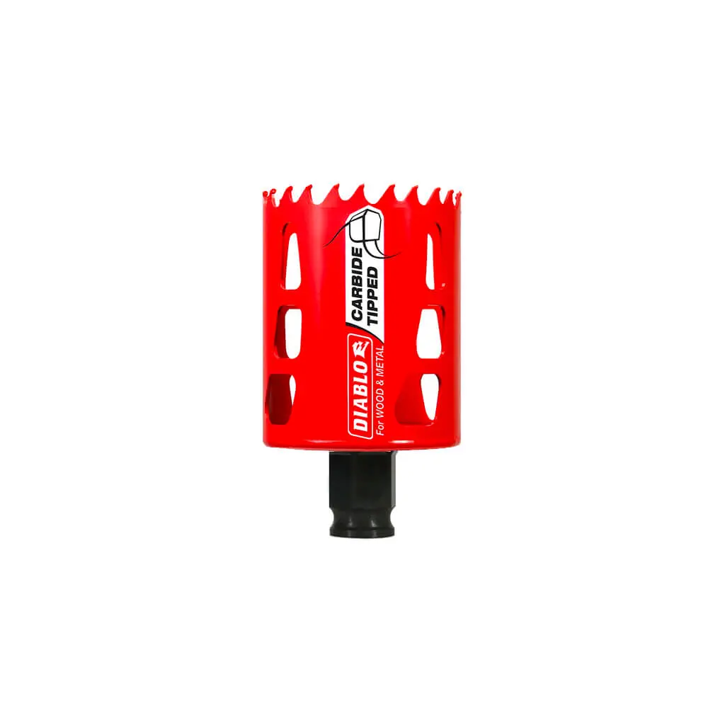 Freud Diablo Dhs2000ct 2 In. X 2-3/8 In. Carbide-Tipped Mandrel Shank Wood And Metal Hole Saw 1