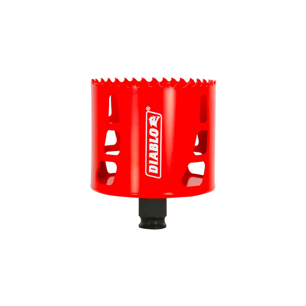Freud Diablo Dhs3000ct 3 In. X 2-3/8 In. Carbide-Tipped Mandrel Shank Wood And Metal Hole Saw 1