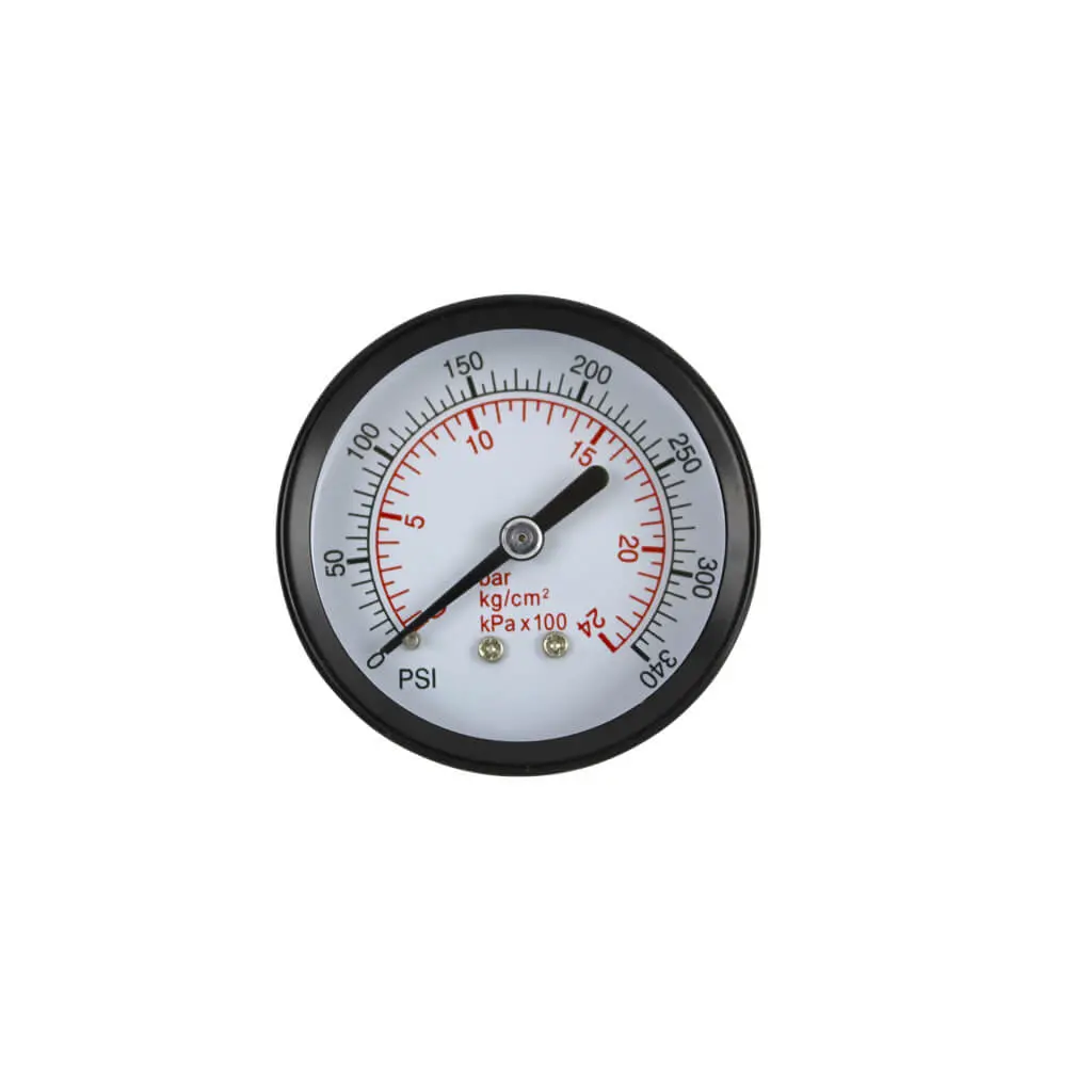 Duratwist 2 In. Regulated Pressure Gauge For 5-Gallon Air Compressor 1