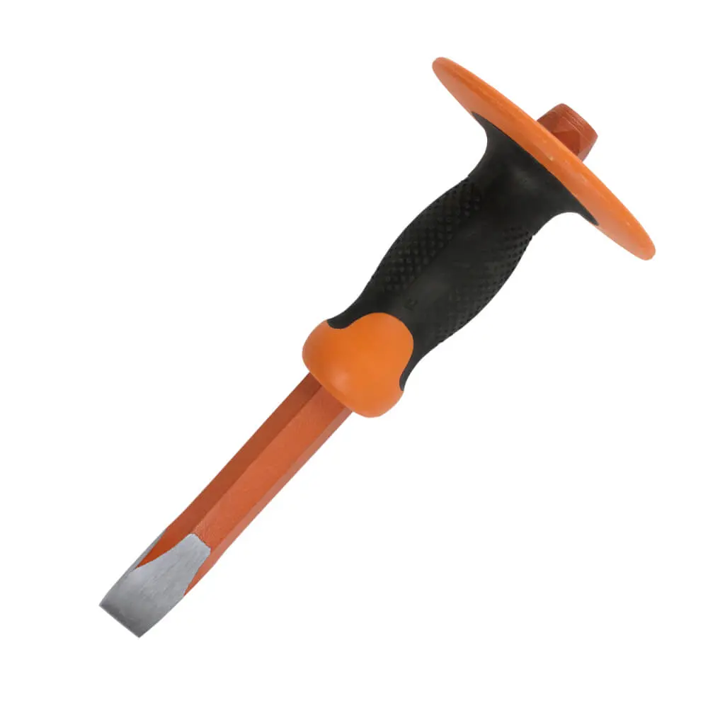 Duradrive 3/4 In. X 12 In. Cold Flat Chisel With Hand Guard 1