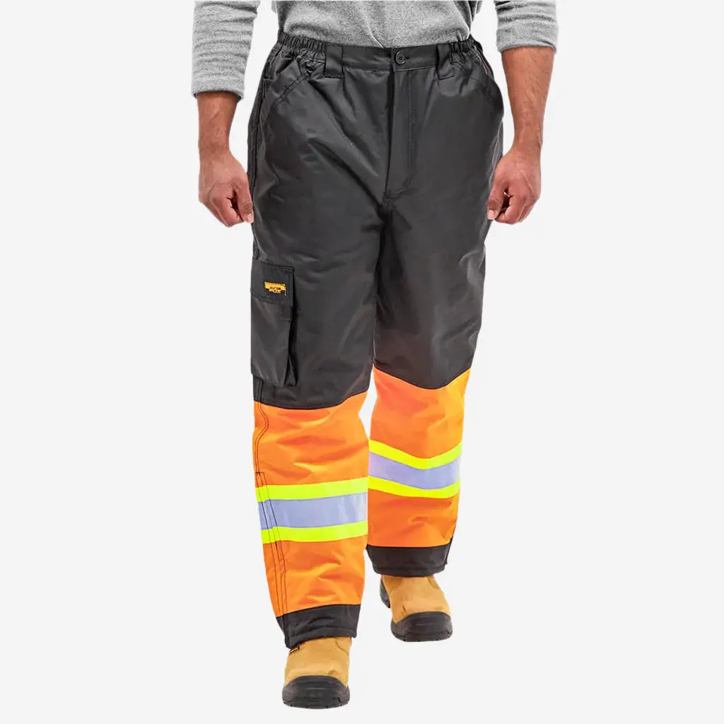 Duradrive Hi-Vis Waterproof Insulated Lined Pants 1