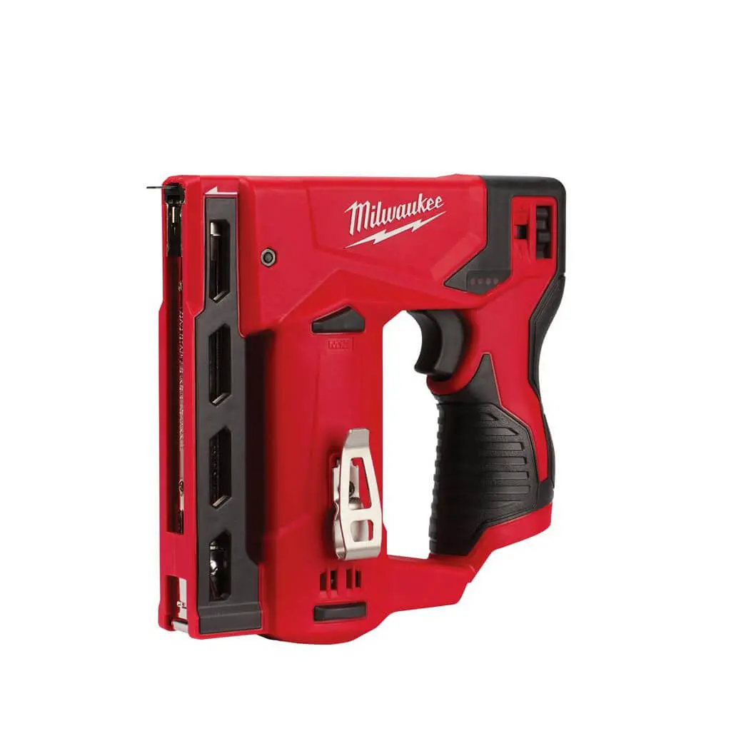 Milwaukee 2447-20 M12 12-Volt Lithium-Ion 3/8 In. Cordless Crown Stapler (Tool Only) 1