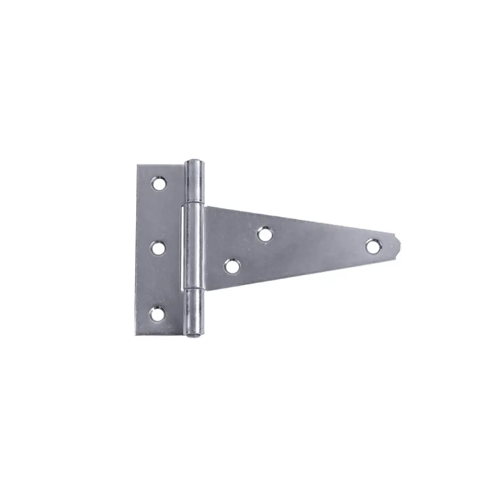 Canaropa 4 In. Steel Zinc Plated Heavy-Duty Tee Hinge 1