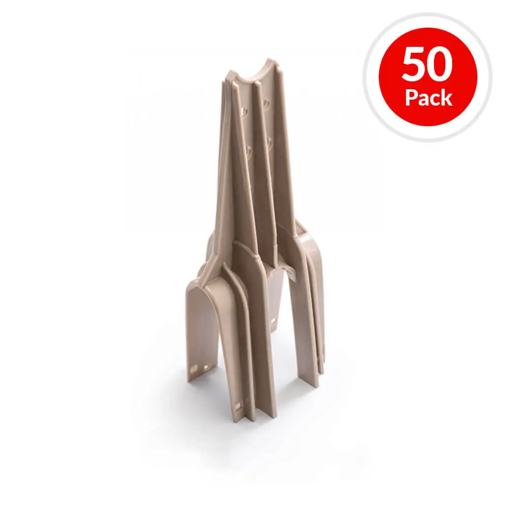 Cv International Plastics Inc Cvtowx300 12 In #3 - #10 50 Rebar Linden Chair 1