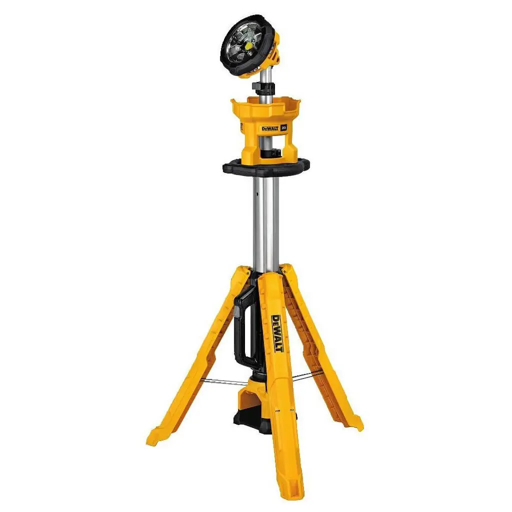Dewalt Dcl079b 20-Volt Max Lithium-Ion 3000 Lumens Led Cordless Tripod Light (Tool Only) 1