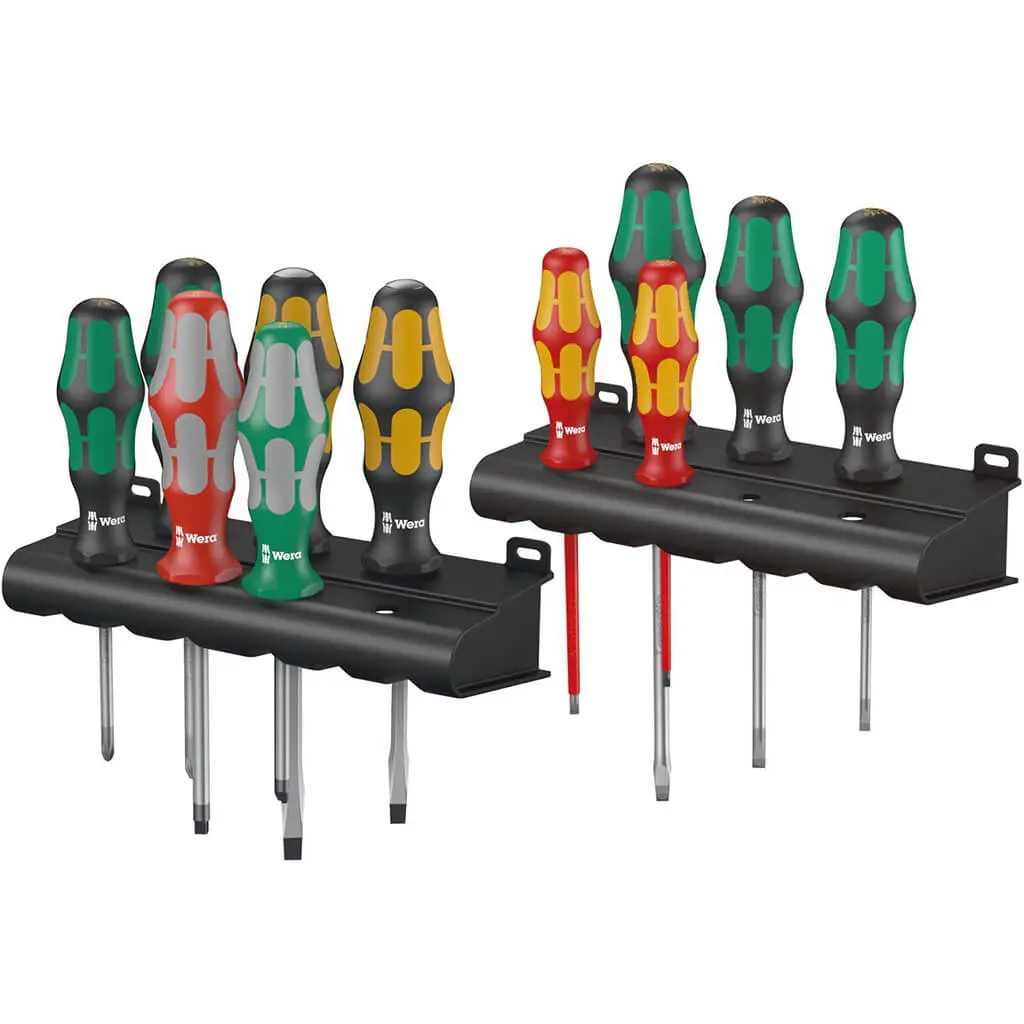 Wera 05347106001 Kraftform Xxl-3 Screwdriver Set (11-Piece) 1