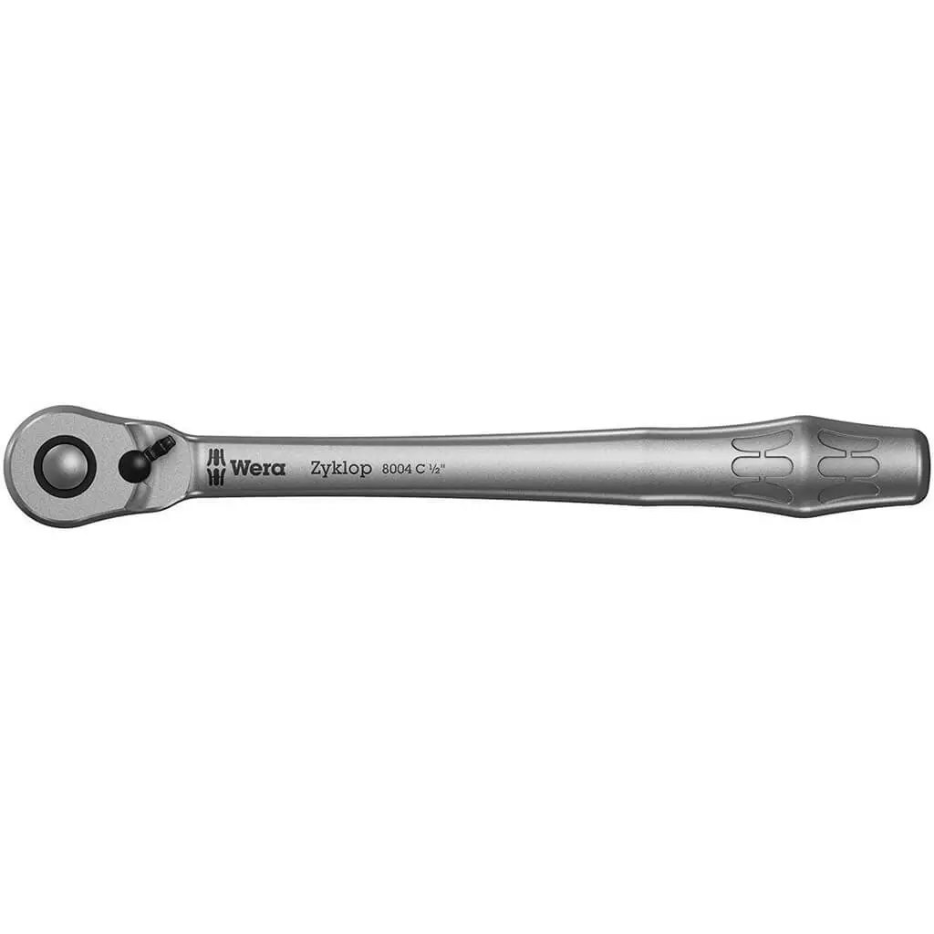 Wera 05004064001 8004 C Zyklop 1/2 In. Drive Switch Lever Metal Ratchet 1
