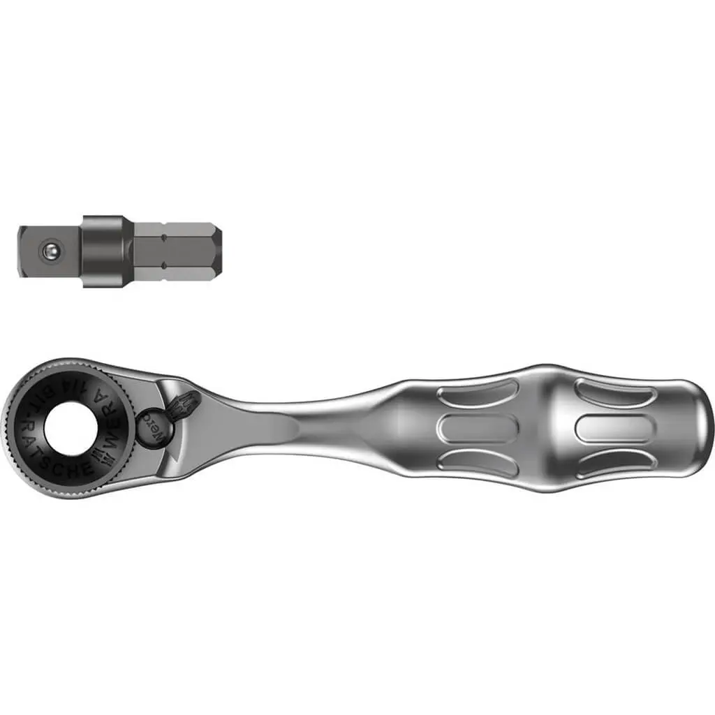 Wera 05073230001 8001 A Zyklop 1/4 In. Drive Switch Level Mini 1/4 In. Sb Bit Ratchet 1