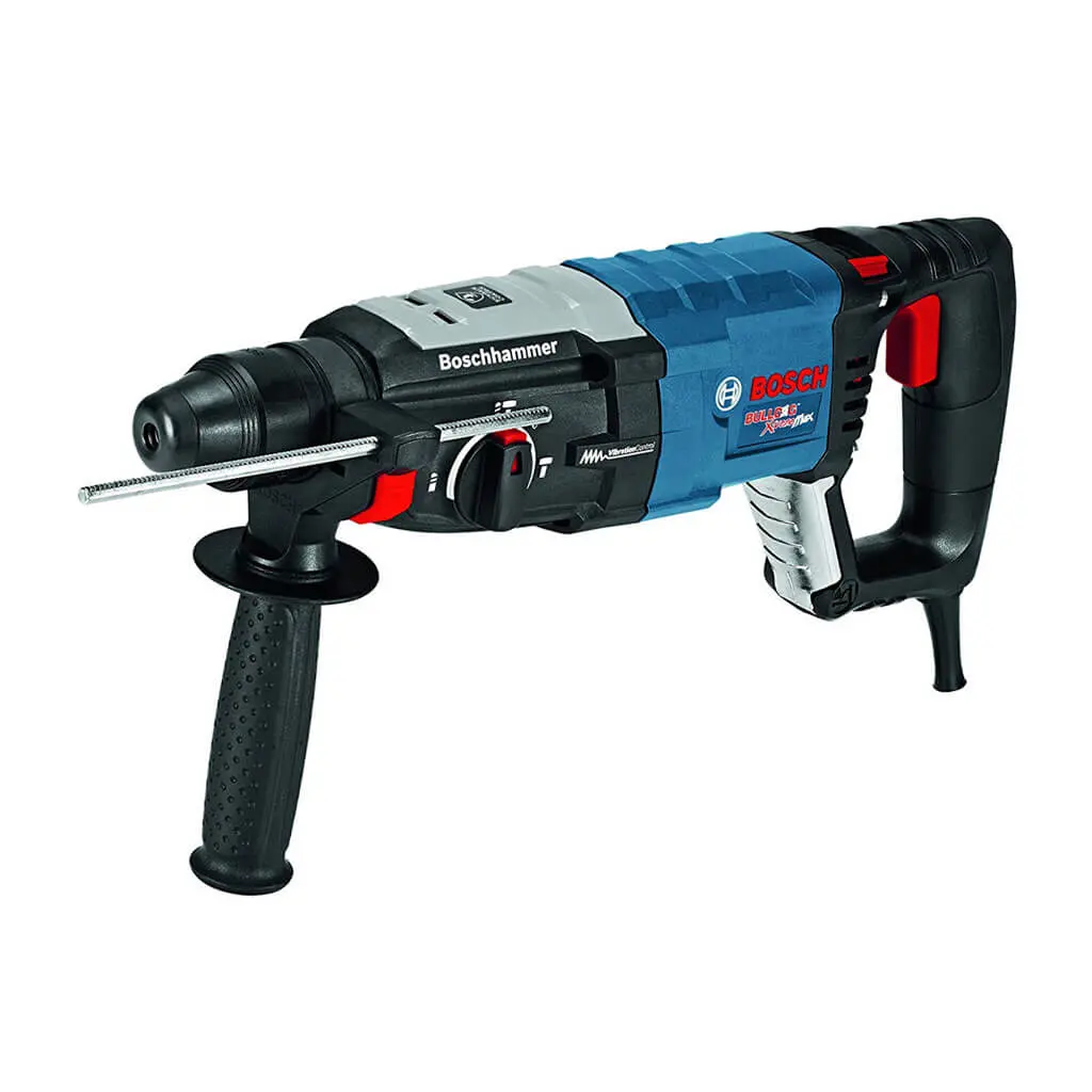 Bosch Gbh2-28L 1-1/8 In. Sds-Plus 8.5-Amp Corded Bulldog Xtreme Max Rotary Hammer Kit With Case (4-Piece) 1
