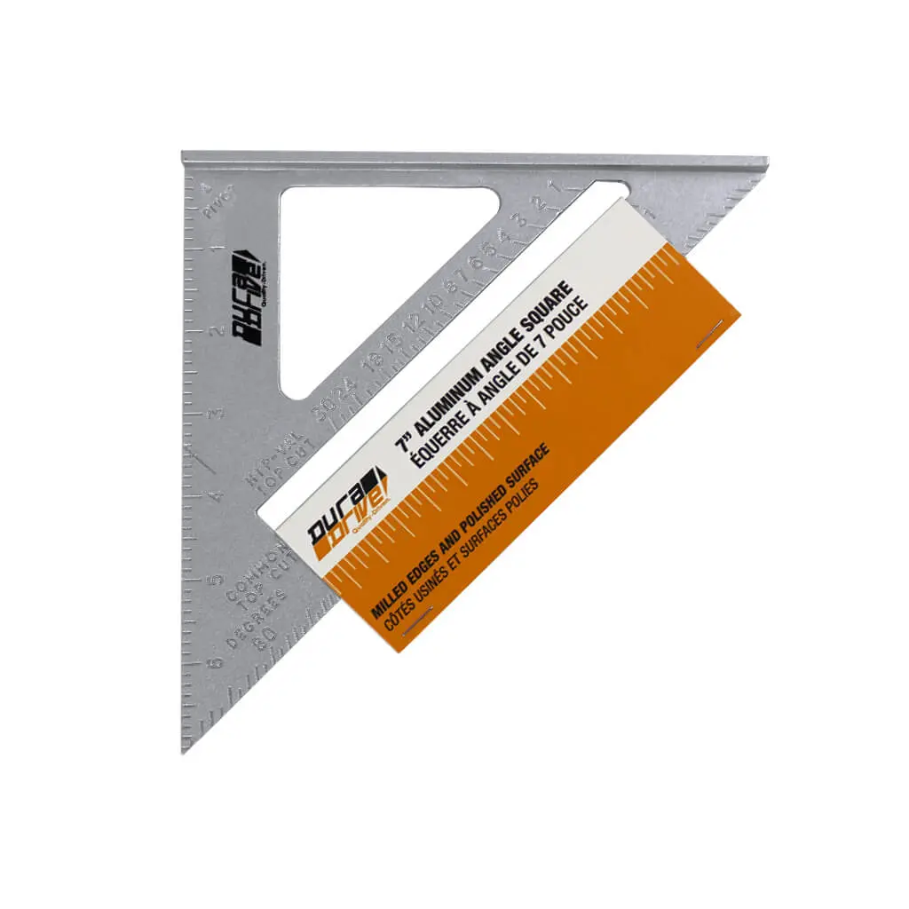 Duradrive 7 In. Aluminum Speed Square 1
