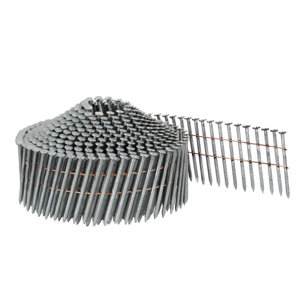 Duradrive 1-3/4 In. X 0.083 Duradized Galvanized Ring Shank Conical Top Coil Framing Nails (9,020-Box) 1