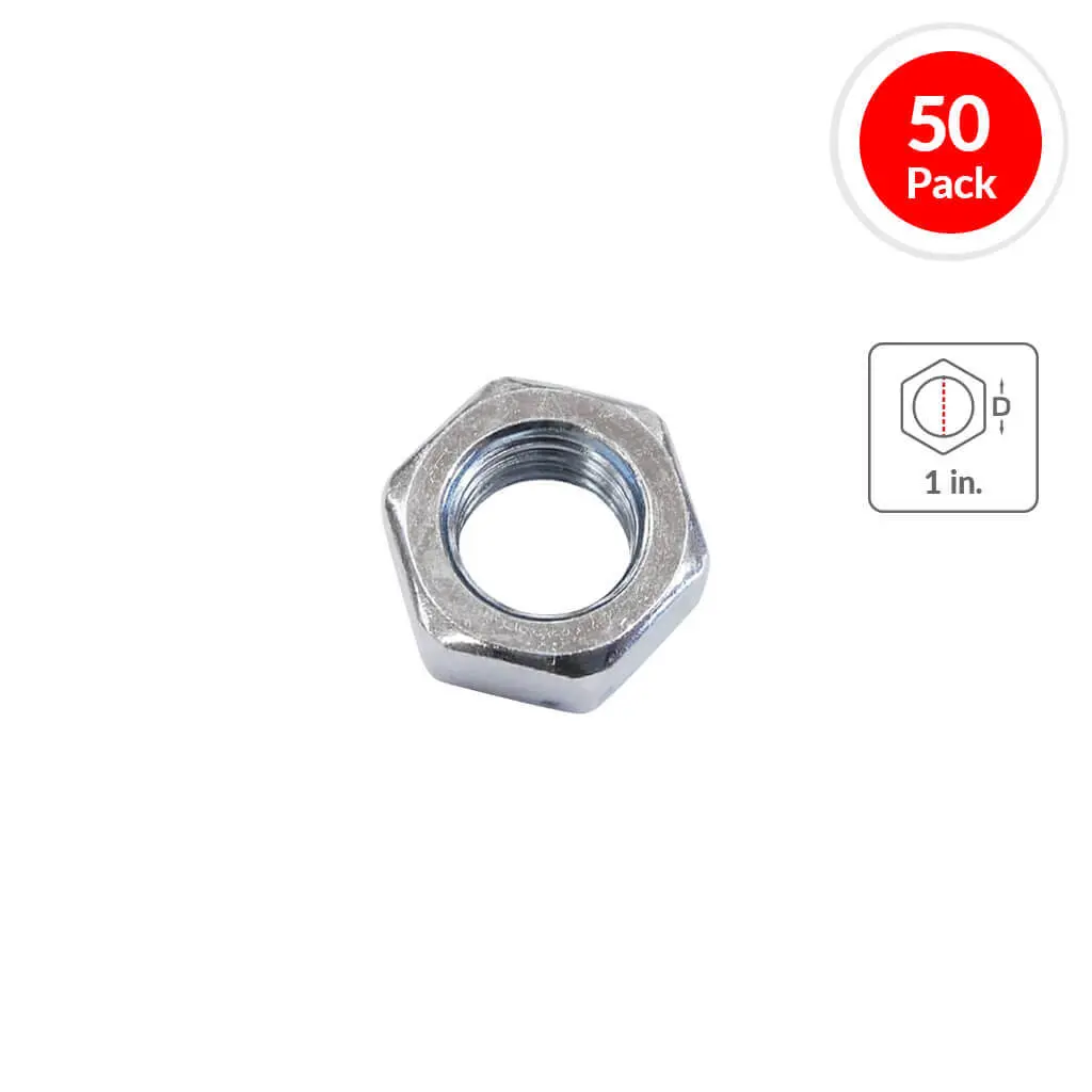 1 In. Coil Nuts (50-Pack) 1