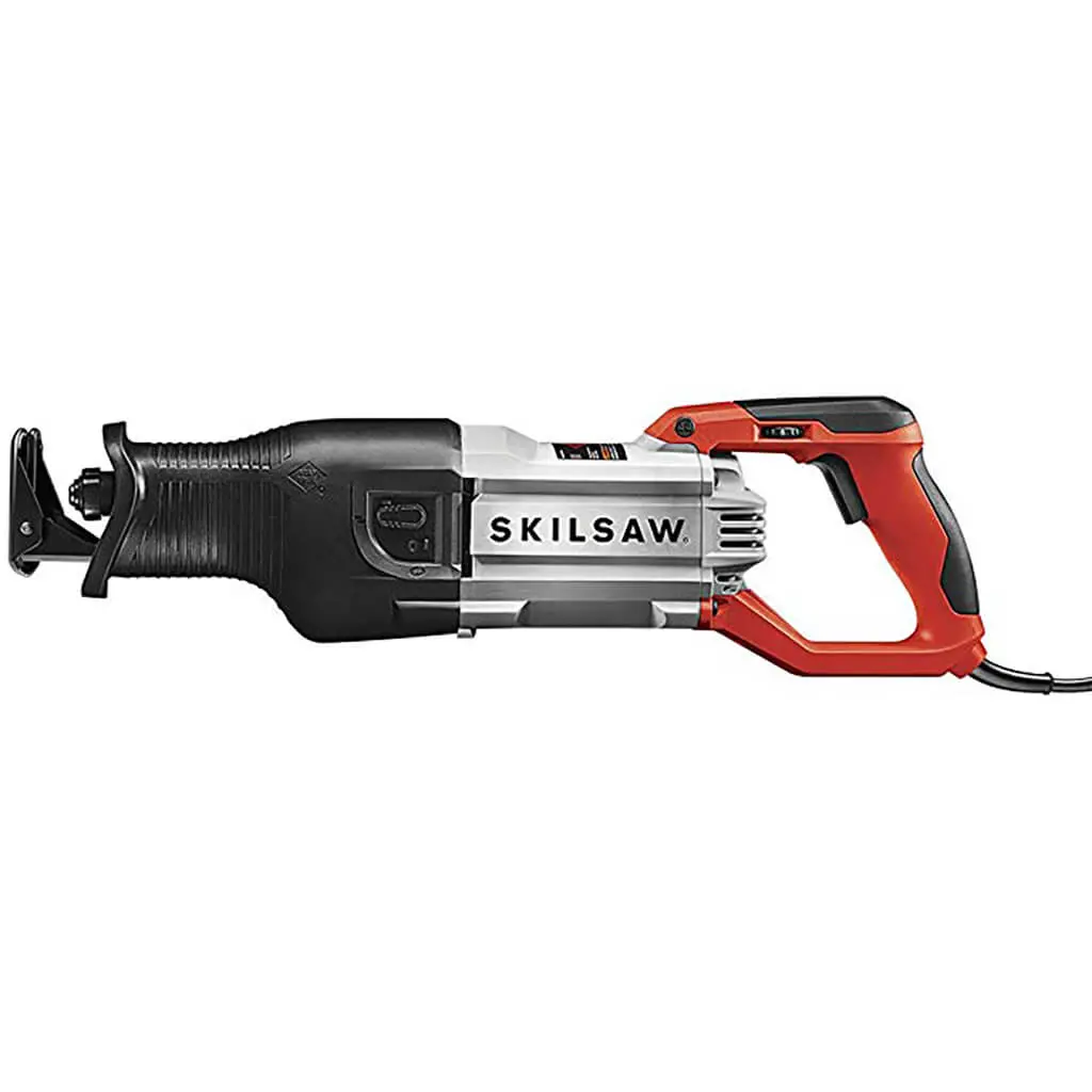 Skilsaw Spt44-10 15 Amp 1-1/4 In. Stroke Corded Heavy Duty Reciprocating Saw 1