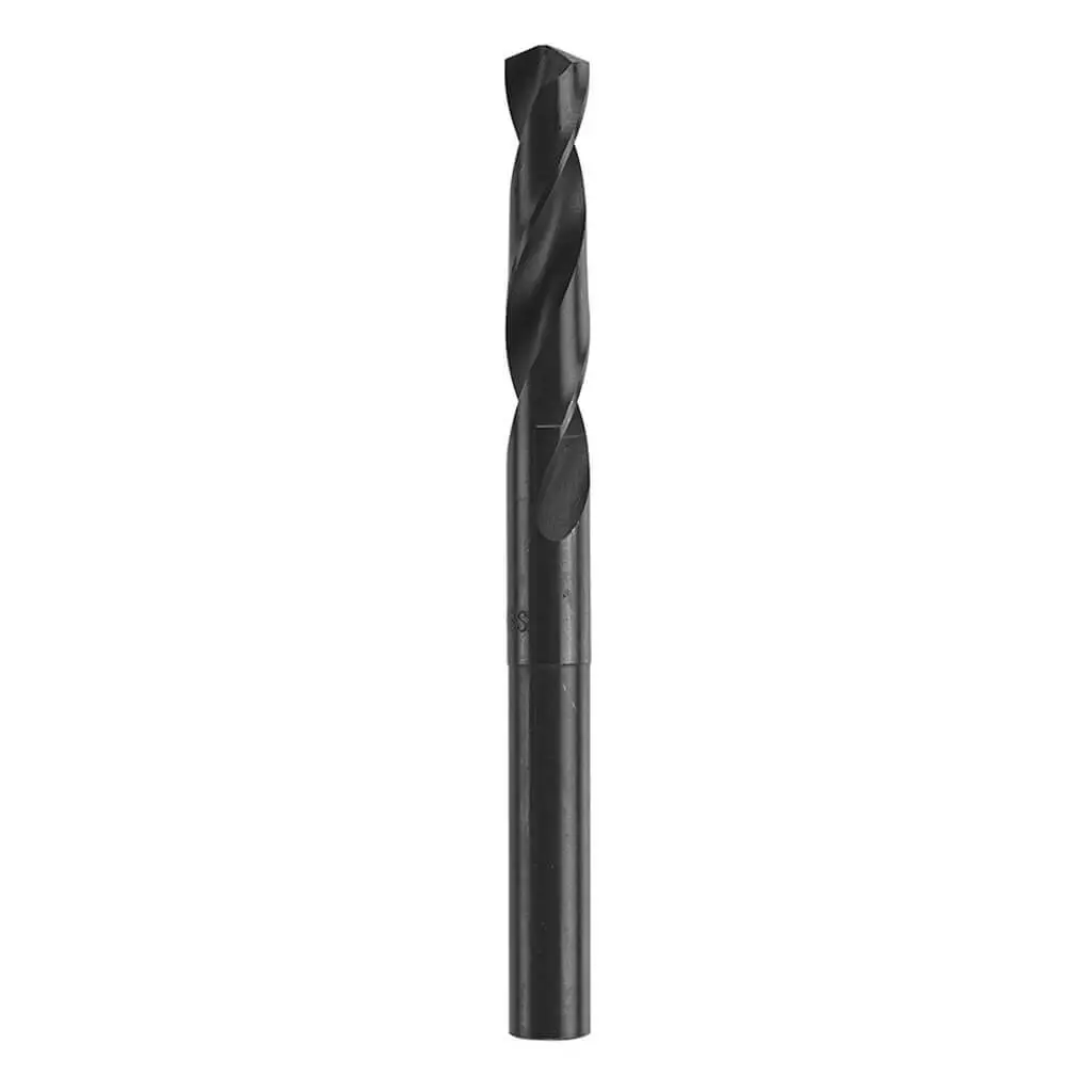 Bosch Bl2159 1/2 In. X 6 In. Fractional Jobber Black Oxide General Purpose Wood, Pvc And Metal Drill Bit 1