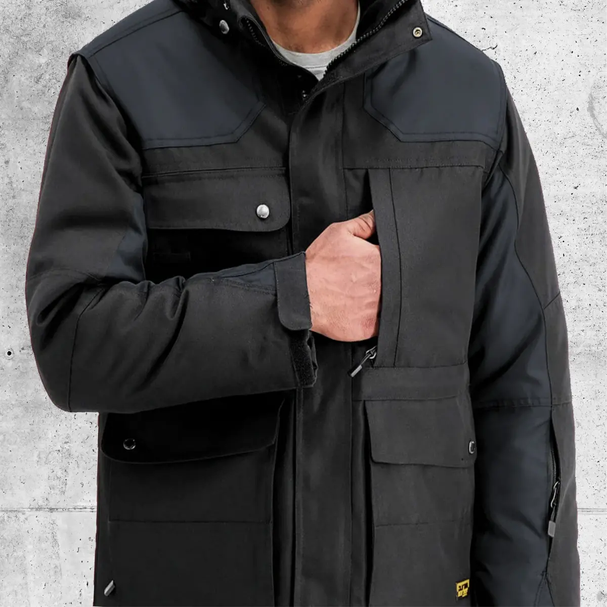 Duradrive Oxford Water Repellent Insulated Winter Jacket 1
