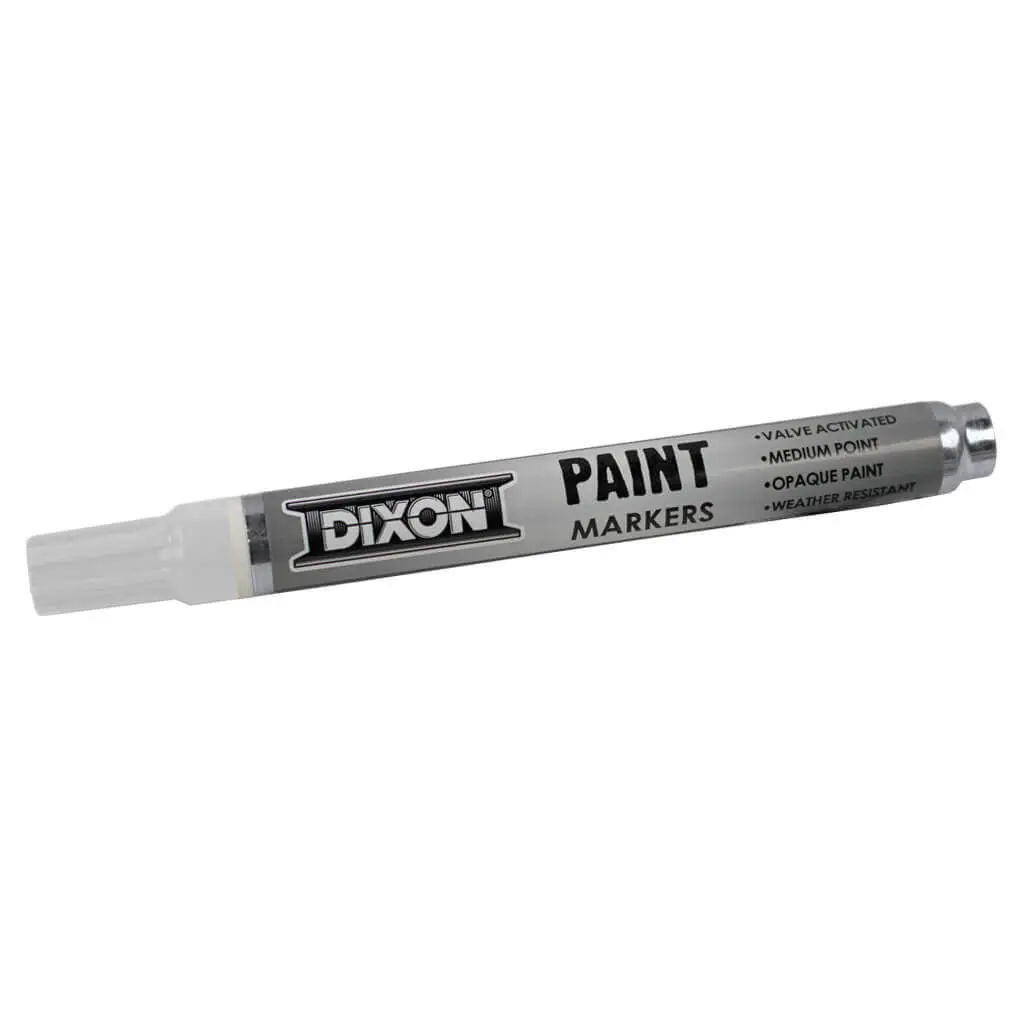 Dixon 80229 White Permanent Mark-All Paint Marker 1