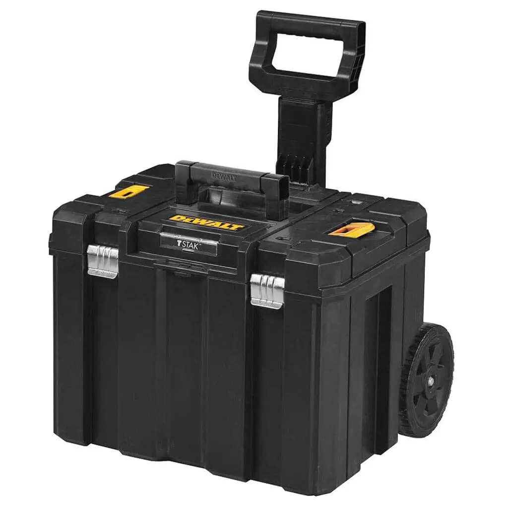 Dewalt Dwst17820 Tstak 2-Wheel Mobile Storage Deep Box With Telescopic Handle 1