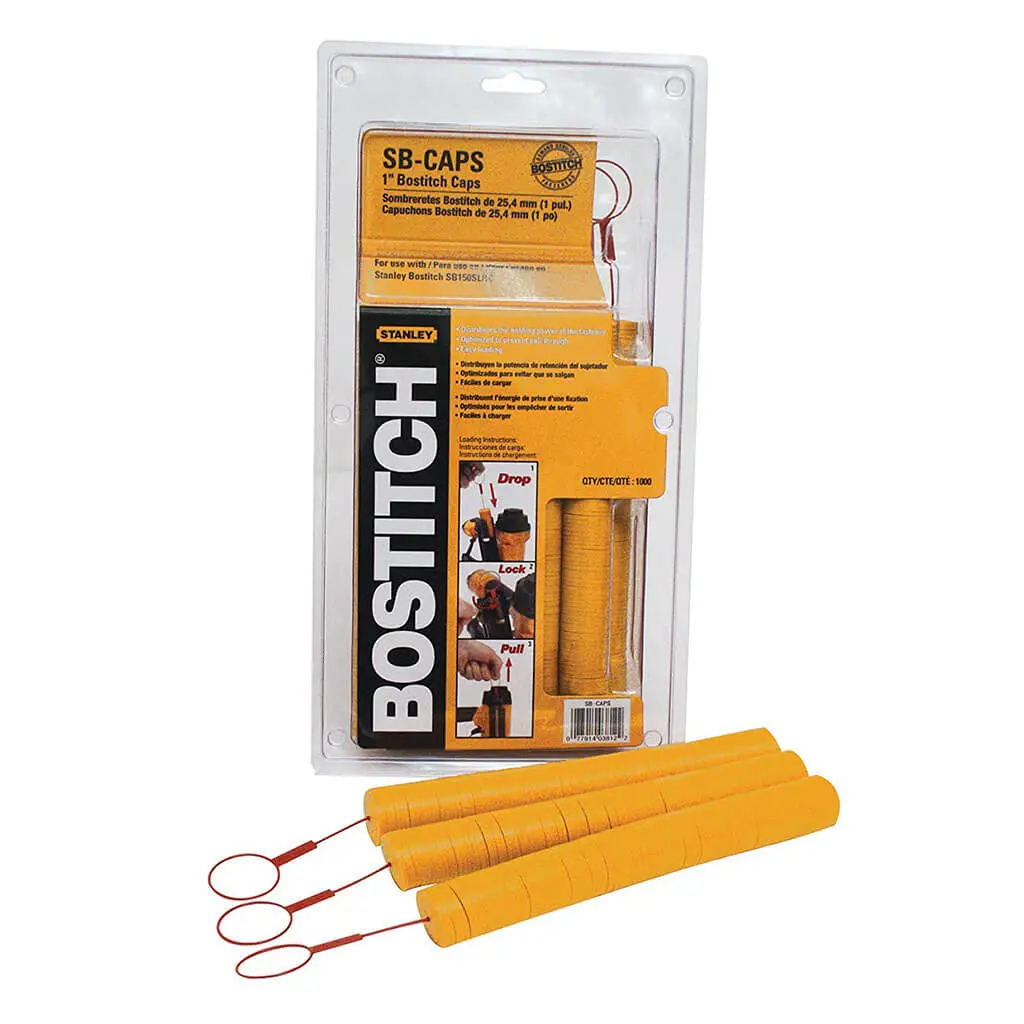 Bostitch Sb-Caps 1 In. Caps For Staples And Nails (1000-Pack) 1