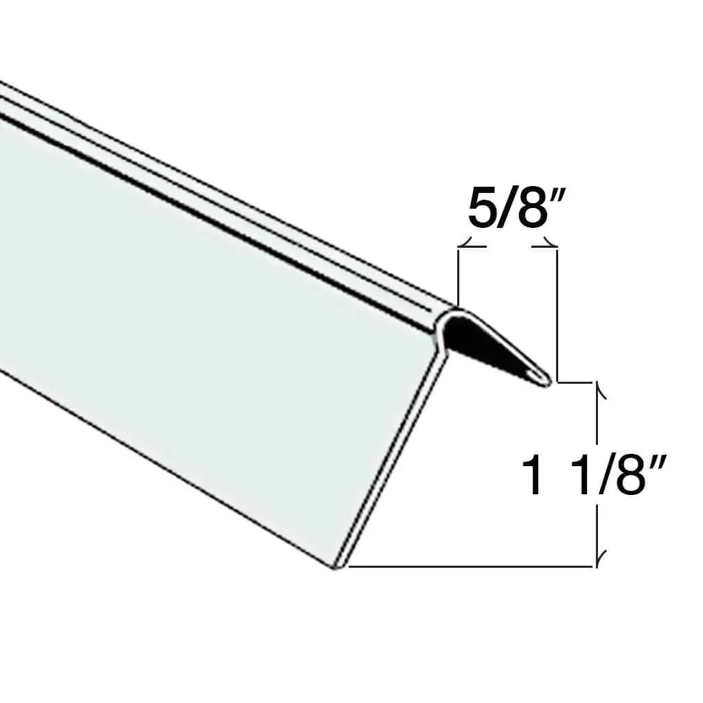 Duradrive L-Shaped Metal 10 Ft 90 Deg Angled Framing Trim 1