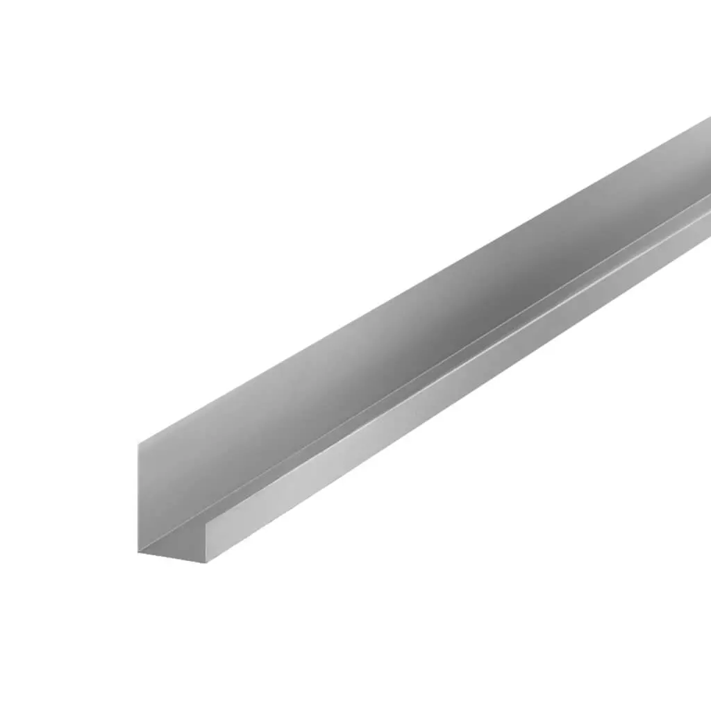 Duradrive D400 1/2 In. X 10 Ft. 18-Gauge Angled Metal J-Shaped Framing Trim 1