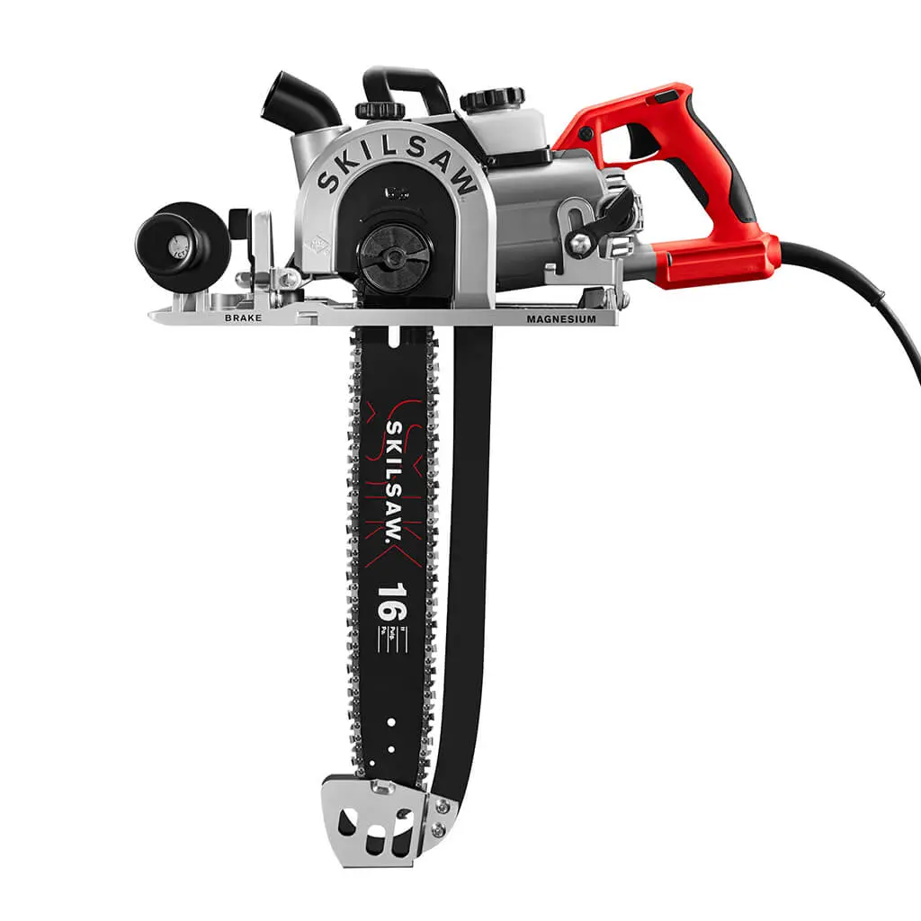 Skilsaw Spt55-11 15 Amp 16 In. Corded Worm Drive Sawsquatch Carpentry Chainsaw 1