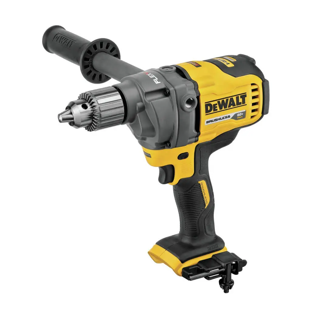 Dewalt Dcd130b Flexvolt 60-Volt Max Lithium-Ion 1/2 In. Brushless Mixer/Drill (Tool Only) 1