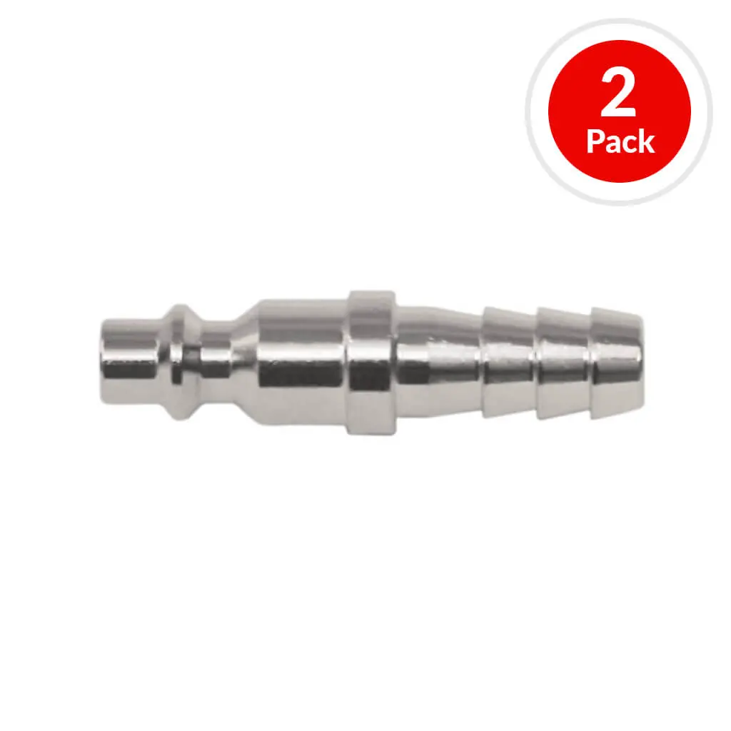 Duradrive Mp30h-2 3/8 In. Zinc-Coated Barbed Quick-Connect Coupler Air Hose Fitting (2-Pack) 1