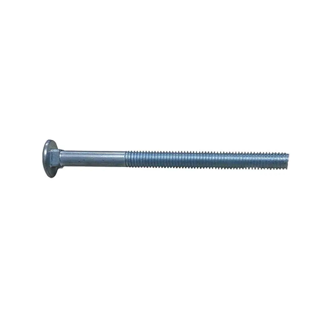 1/2 In. X 8 In. Zinc Plated Carriage Bolt (80-Pack) 1