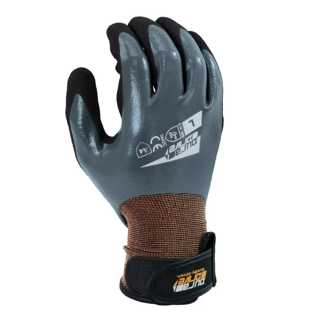 Duradrive Barricade Liquid Resistant Double Dipped Nitrile Gloves 2