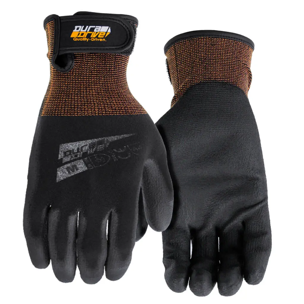 Duradrive Shade Pu Palm Dipped Touch Screen Work Gloves 1