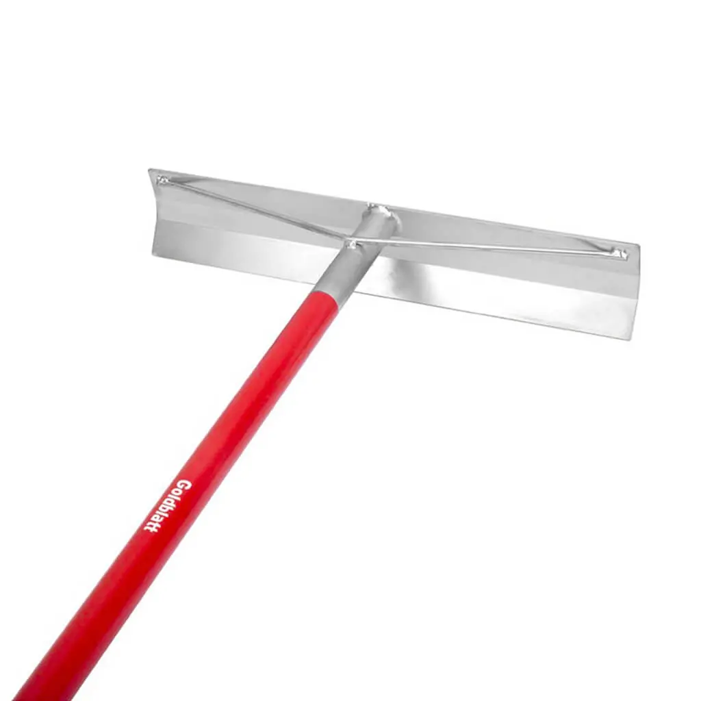 Goldblatt 19.5 In. X 3.75 In. Aluminum Concrete Placer 1