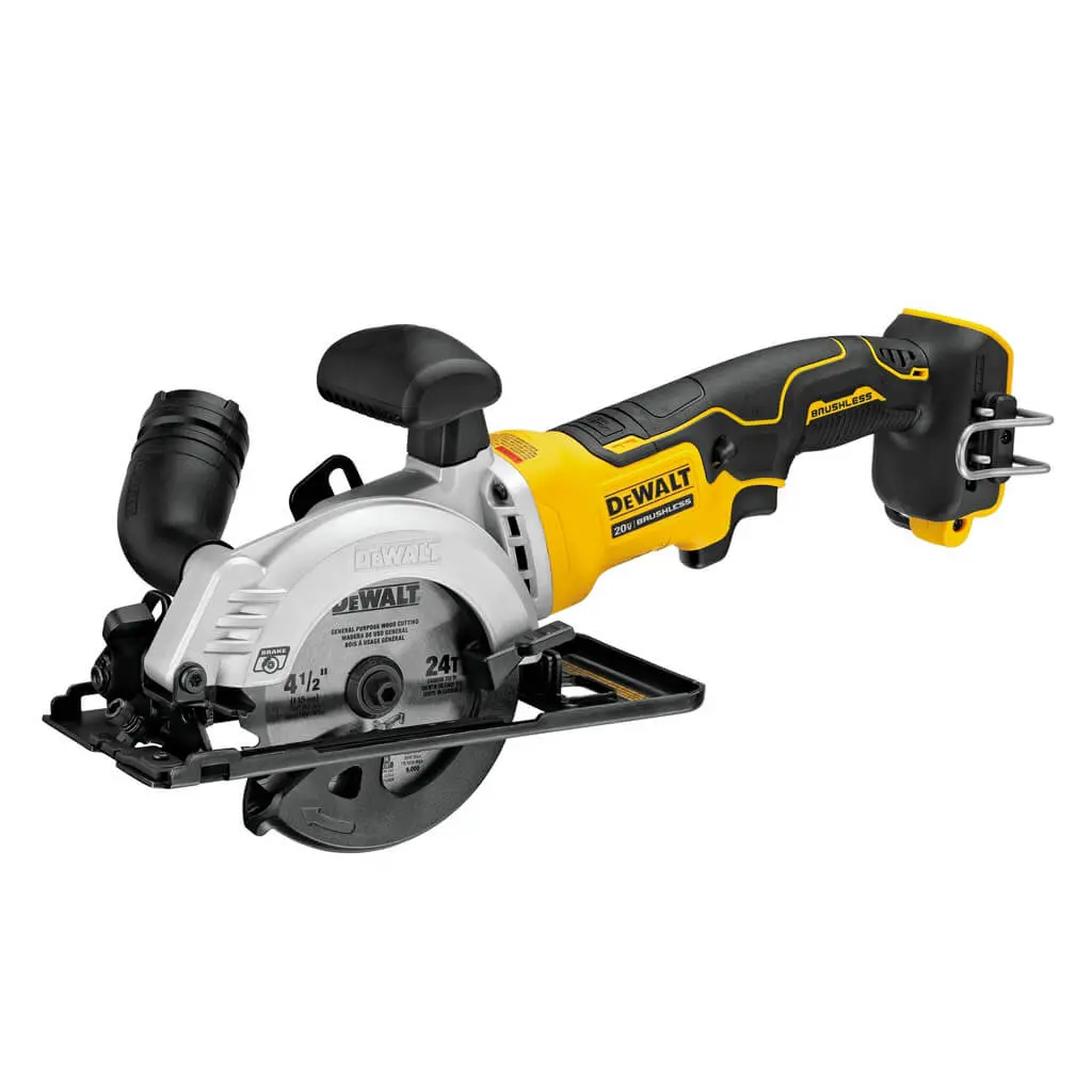 Dewalt Dcs571b Atomic 20-Volt Max Lithium-Ion 4-1/2 In. Brushless Circular Saw (Tool Only) 1