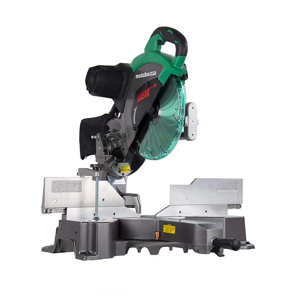 Metabo Hpt C12rsh2 12 In. Dual Bevel Sliding Corded Miter Saw With Laser 1