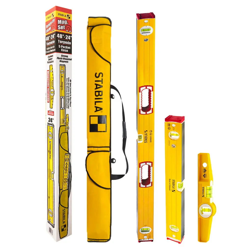 Stabila 48380 96M Magnetic 3 Level Set 1