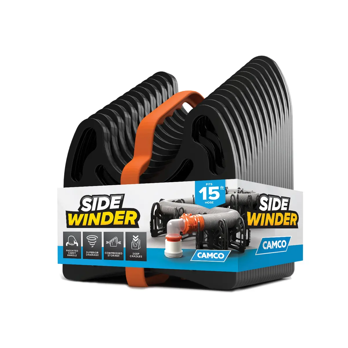 Sidewinder 15' Plastic Sewer Hose Support (E) 1