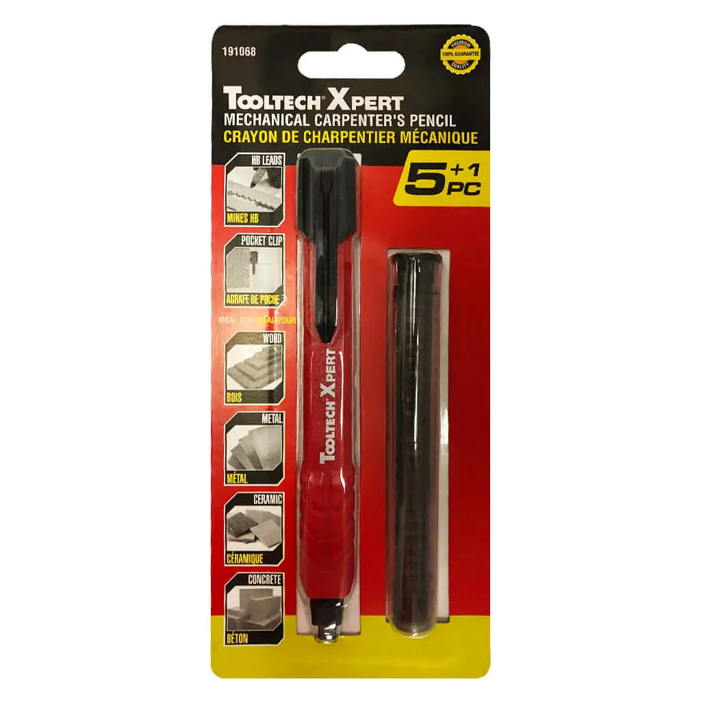 Tooltech 191068 Mechanical Carpenter's Thick-Lead Pencil 1