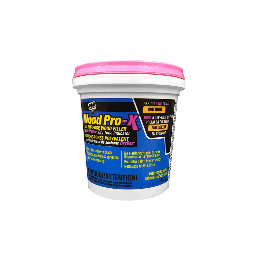 Dap 74287 453G Natural With Drydex Dry Time Indicator Woodpro-X All-Purpose Wood Filler 1