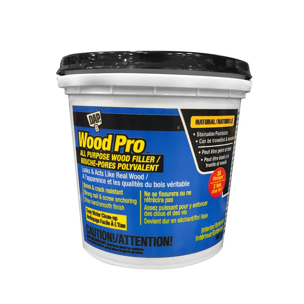 Dap 74284 907G Natural Woodpro All-Purpose Wood Filler 1