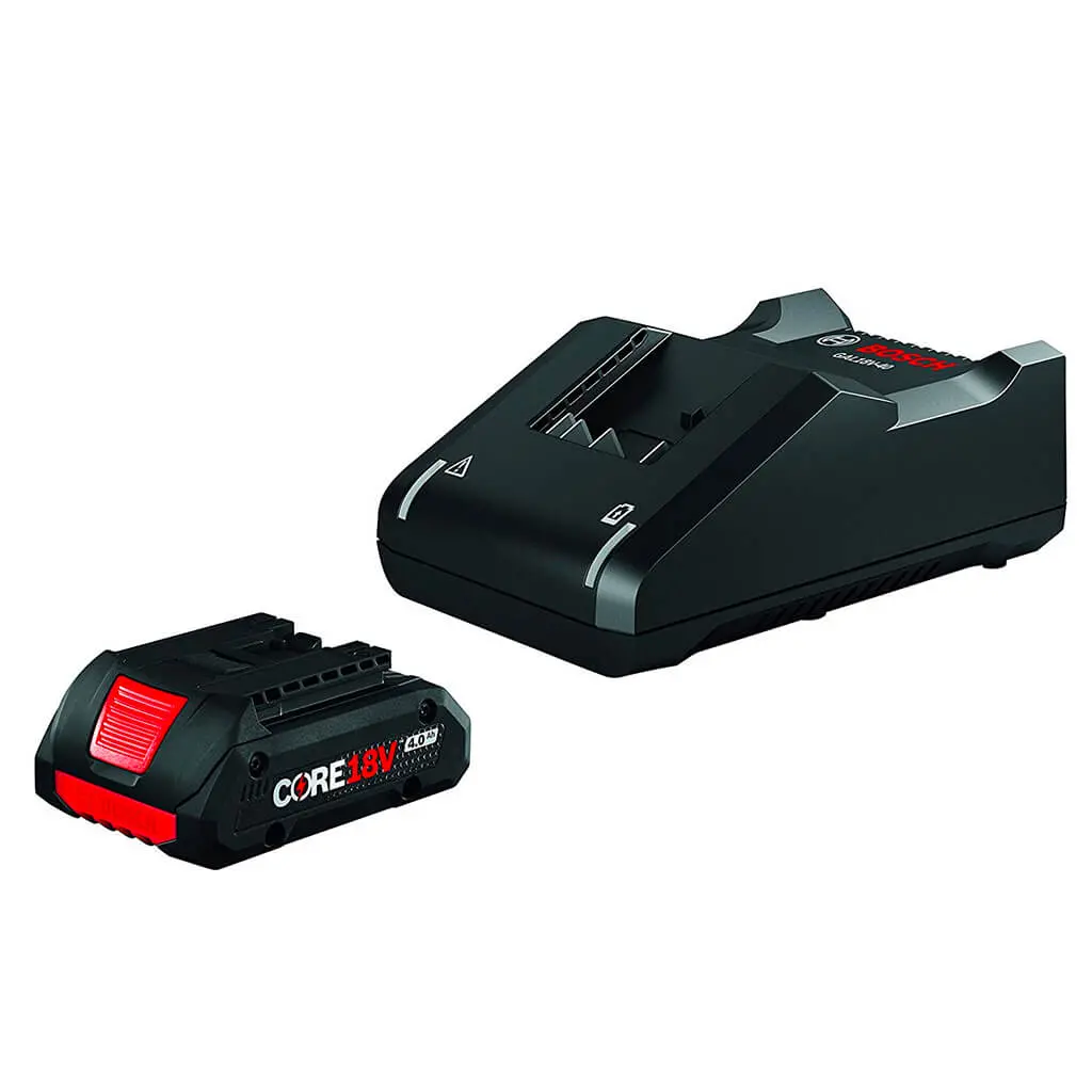 Bosch Gxs18v-15N15 18-Volt 4.0-Ah Lithium-Ion Battery And Charger Starter Kit 1