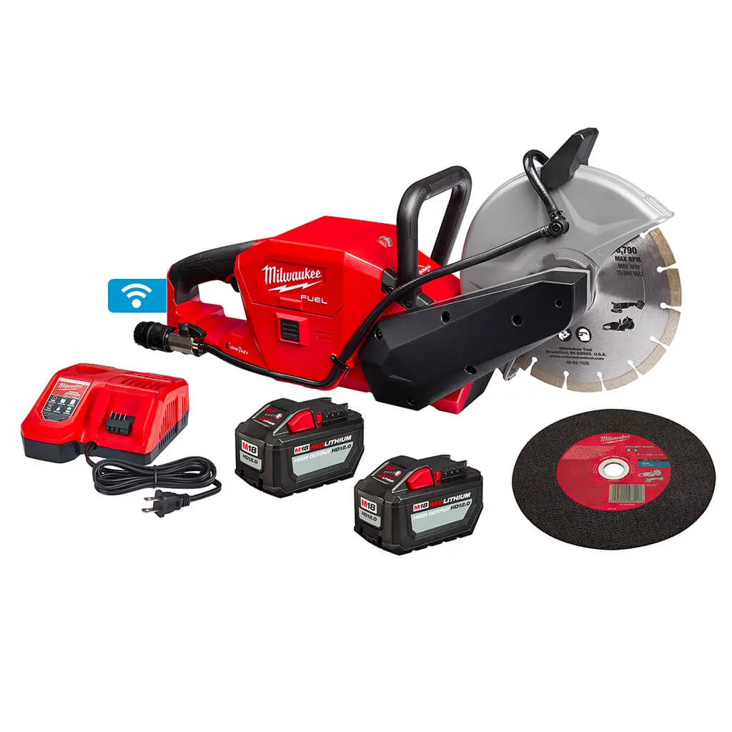 Milwaukee 2786-22Hd M18 Fuel One-Key 18-Volt Lithium-Ion 9 In. Brushless Cut-Off Saw Kit 1
