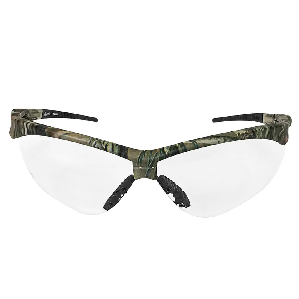 Duradrive A07-25C Clear Lens Military Camo Colour Frame Anti-Scratch Nemesis Safety Glasses 1