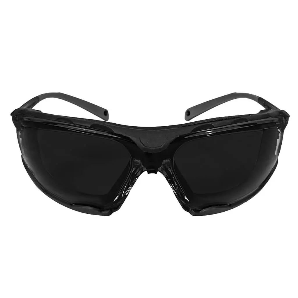 Duradrive A07-28S Smoke Lens Anti-Scratch Anti-Fog Safety Glasses With Removable Foam Gasket 1