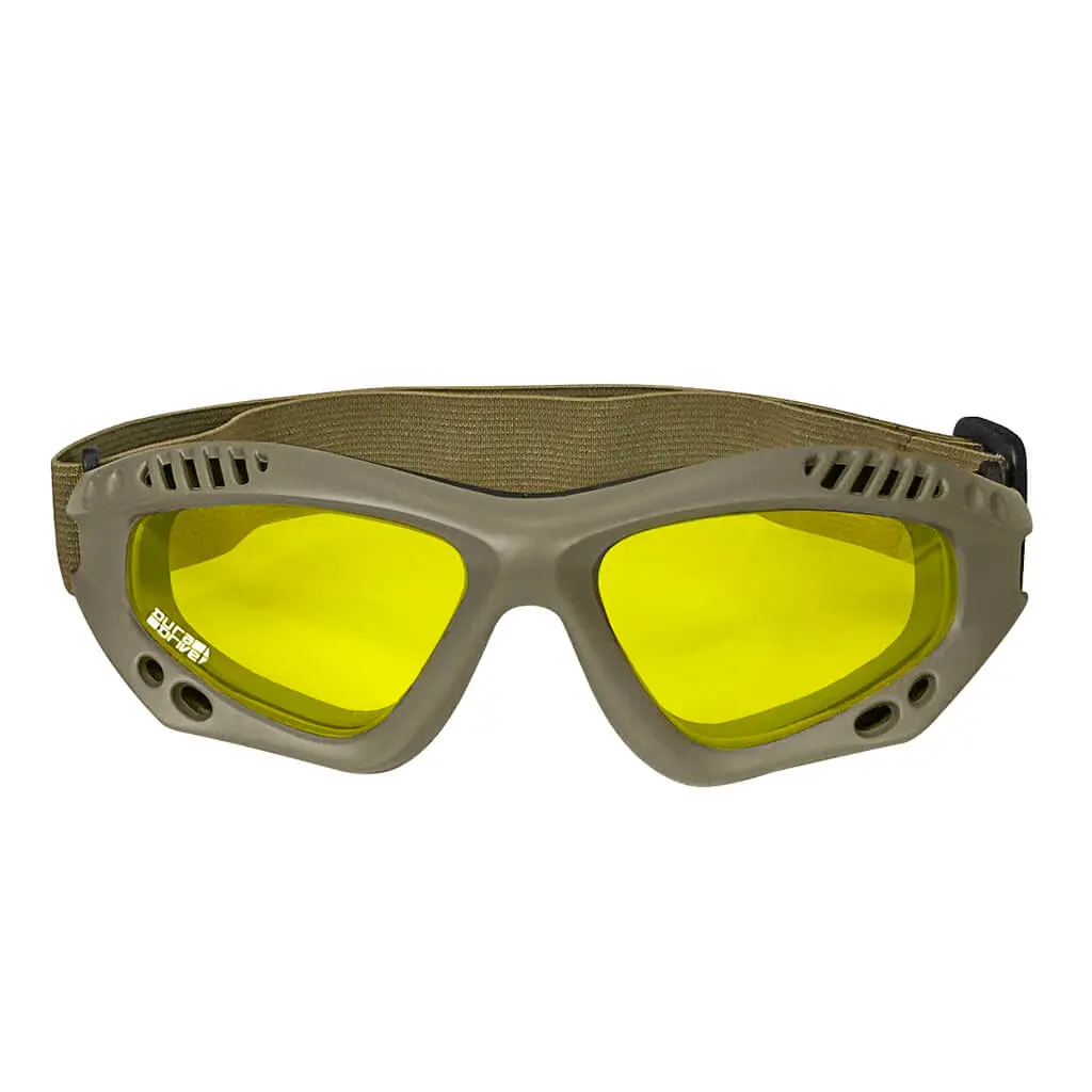 Duradrive A04-01A Anti-Fog Anti-Scratch Amber Polycarbonate Safety Goggle 1