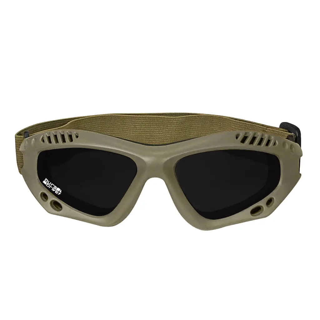 Duradrive A04-01G Anti-Fog Anti-Scratch Smoke Polycarbonate Safety Goggle 1