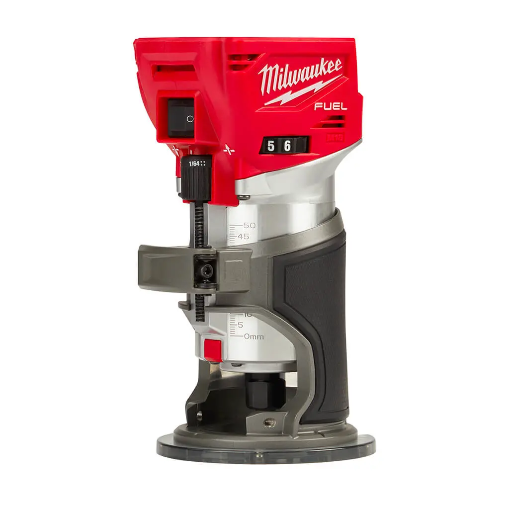 Milwaukee 2723-20 M18 Fuel 18-Volt Lithium-Ion Brushless Compact Router (Tool Only) 1