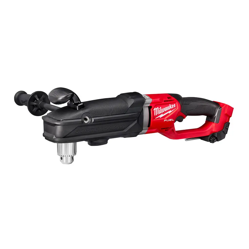 Milwaukee 2809-20 M18 Fuel 18-Volt Lithium-Ion 1/2 In. Brushless Super Hawg Right Angle Drill (Tool Only) 1