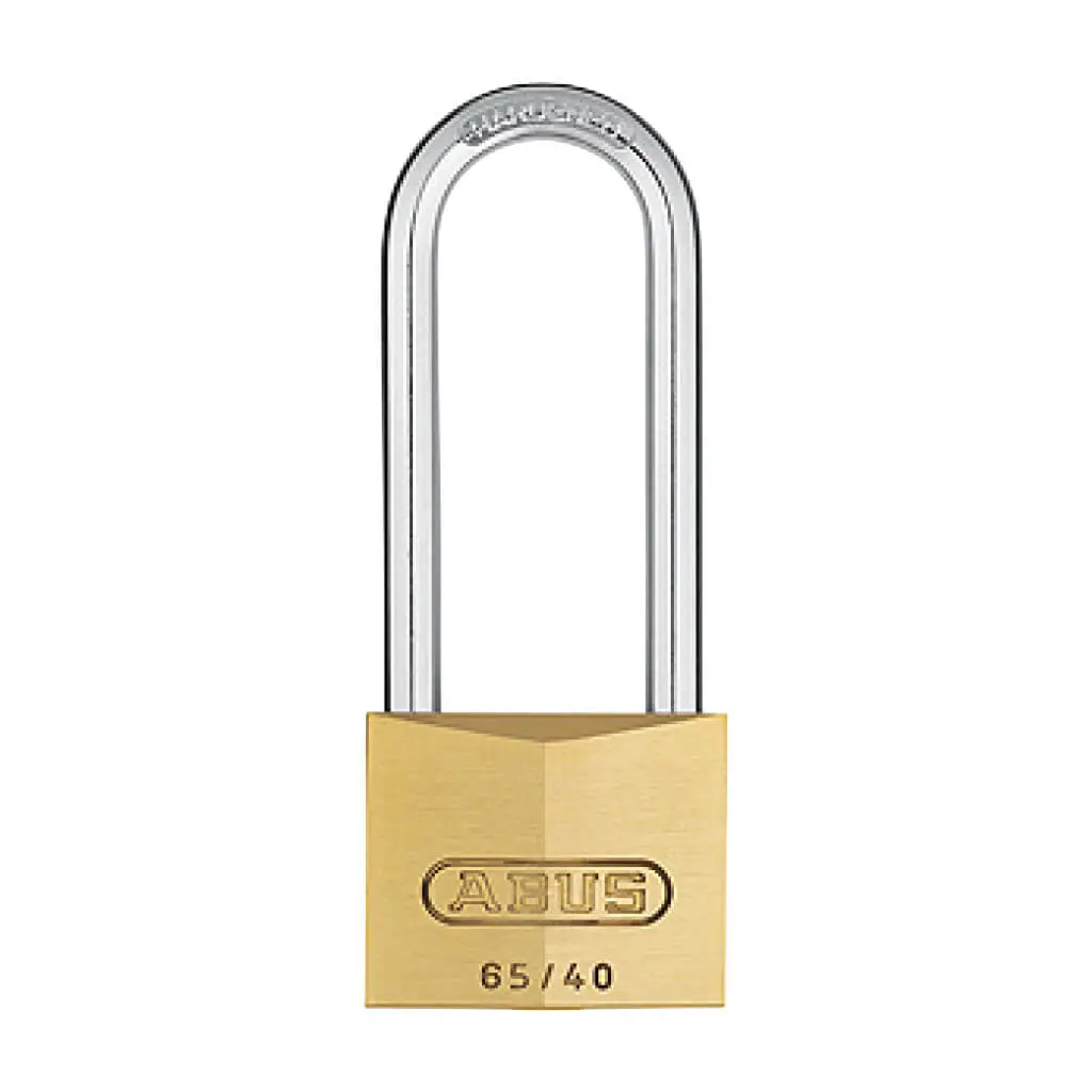 Abus 65Hb40-63Ka-401 1-1/2 In. Body X 2-1/2 In. Long Shackle Solid Brass Keyed Alike Padlock 1