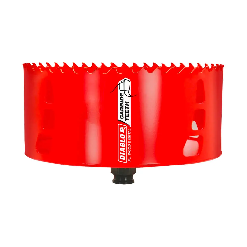 Freud Diablo Dhs6000ct 6 In. X 2-3/8 In. Carbide-Tipped Mandrel Shank Wood And Metal Hole Saw 1