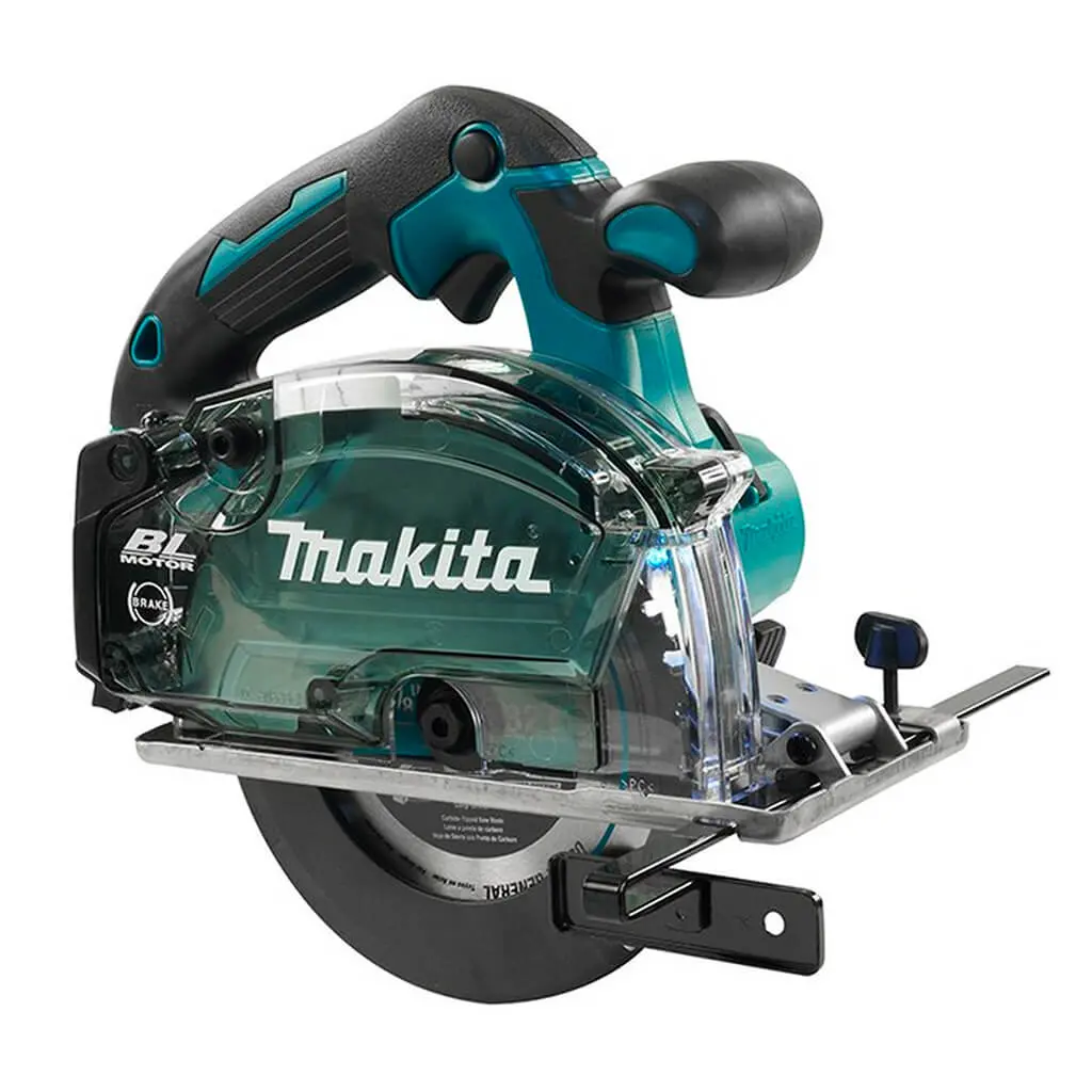 Makita Dcs553z 18-Volt Lithium-Ion 5-7/8 In. Brushless Dust Collecting Metal Cutting Saw (Tool Only) 1